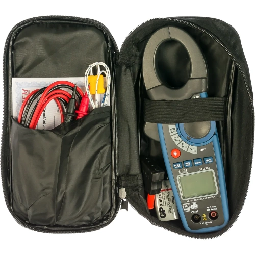 Профессиональные токовые клещи СЕМ DT-3368 480434 фото 7