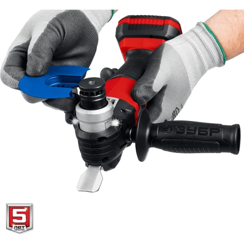 Реноватор ЗУБР 18 В, 1 АКБ (2 Ач), набор насадок, сумка МФИ-18-21 фото 9