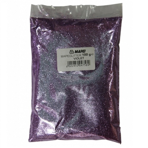 Блестки для затирки Mapei Mapeglitter №211 фиолетовый 100 г