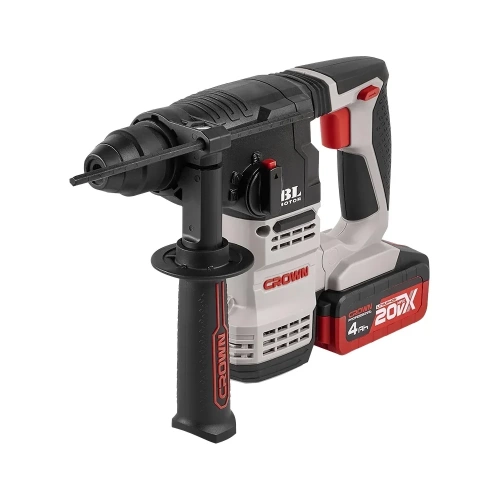 Аккумуляторный перфоратор CROWN CT28001HX-4 BMC фото 3