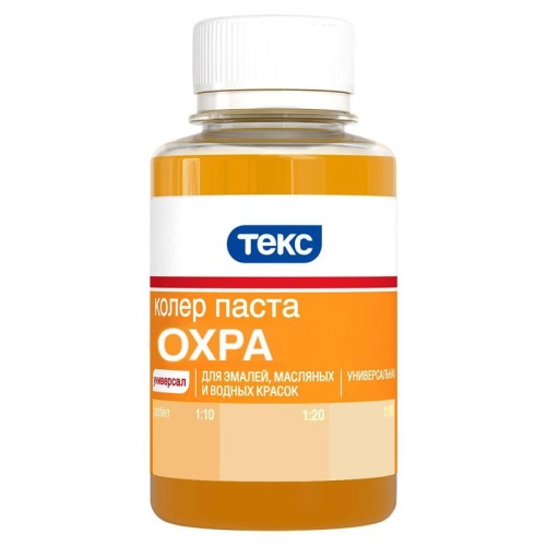 Колер-паста Текс Универсал №9 Охра 0,1 л