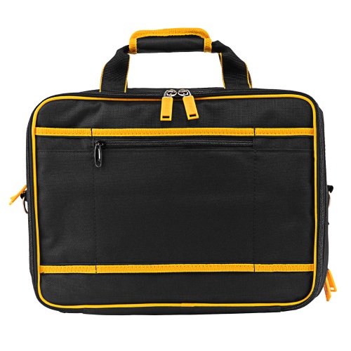 Сумка для инструмента, 400х170х300 мм, 3 отделения, 28 карманов, наплечный ремень Denzel фото 3