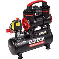 Компрессор безмасляный малошумный Elitech ACF 200-8S 204538
