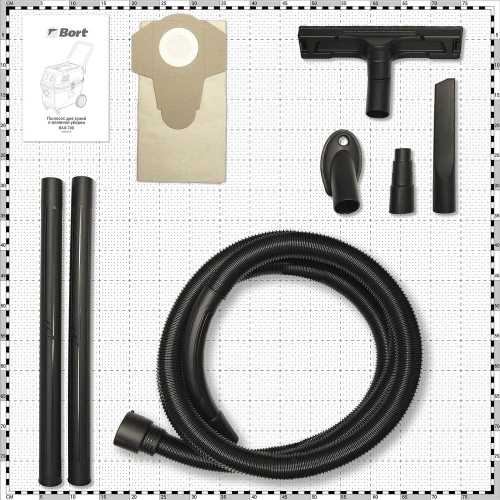 Пылесос для сухой и влажной уборки BORT BAX-700 93418118 фото 3