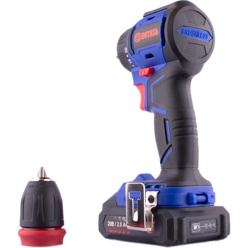 ВИТЯЗЬ Дрель-шуруповерт аккумуляторная ДА-520-10БСП (5) Витязь (6407) 18012024 фото 3 ВИТЯЗЬ Дрель-шуруповерт аккумуляторная ДА-520-10БСП (5) Витязь (6407) 18012024 фото 3