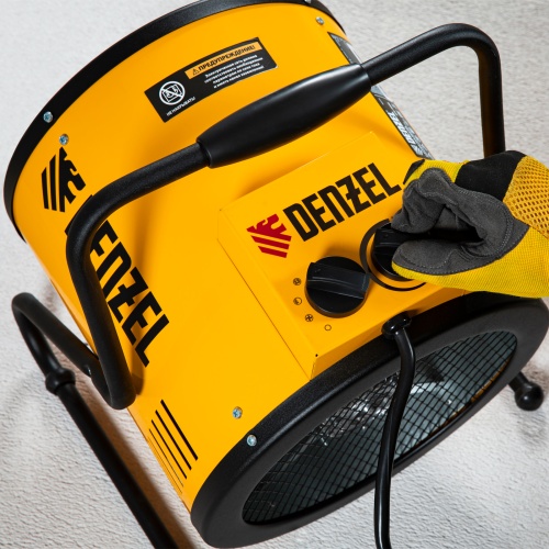 Тепловая пушка SFH-9000, 400 В, 850 м3/ч, вентилятор 3 режима, 6000/9000 Вт Denzel фото 19