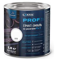 Грунт-эмаль по ржавчине 4 в 1 Лакра Prof it База С 2,8 кг