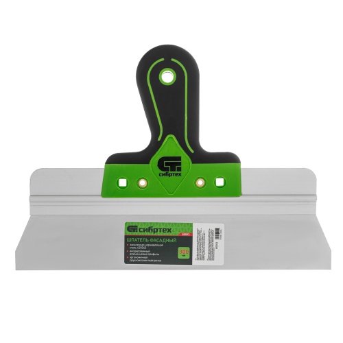 Шпатель фасадный, нержавеющая сталь 420S45, 300 мм, 2-компонентная ручка Сибртех фото 5