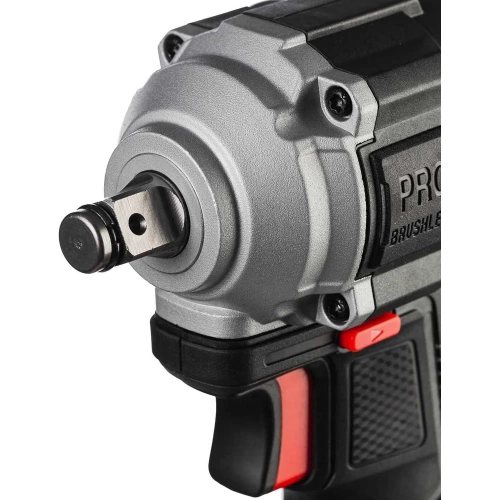 Ударный аккумуляторный гайковерт RUNTEC TECHNIC 1/2, 20 В, 2x4 Ач, 300 Нм RT-IW300T фото 6