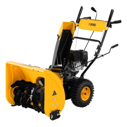 Бензиновая снегоуборочная машина SBM 610, 212 cc, ручной старт, фара Denzel фото 6