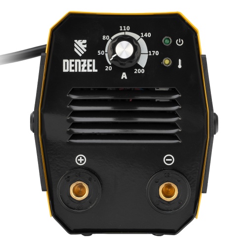 Аппарат инверторный дуговой сварки DS-200 Compact, 200 А, ПВ 70%, диаметр электрода 1.6-5 мм Denzel фото 7