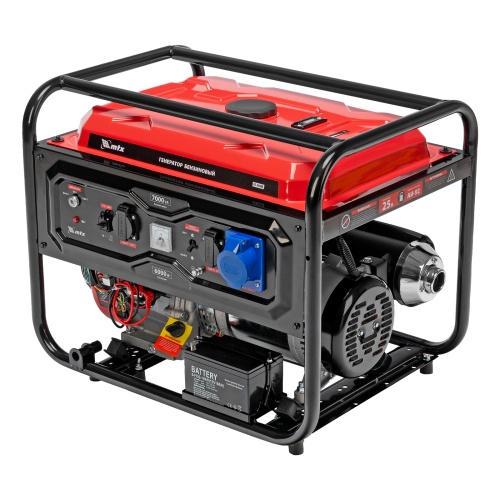 Генератор бензиновый RS-9000E, 7 кВт, 230В, электростартер MTX фото 2