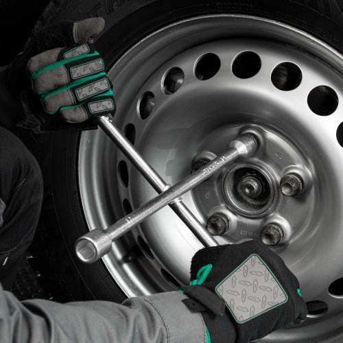 Ключ-крест баллонный, 17 х 19 х 21 х 22 мм, толщина 14 мм Сибртех фото 7