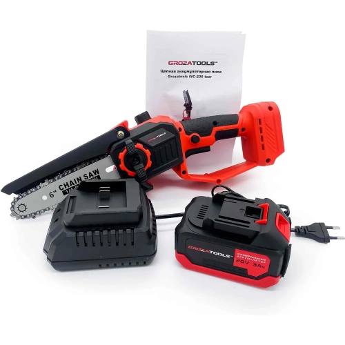 Цепная пила Grozatools iSC-206 tsar G1901 фото 5 Цепная пила Grozatools iSC-206 tsar G1901 фото 5
