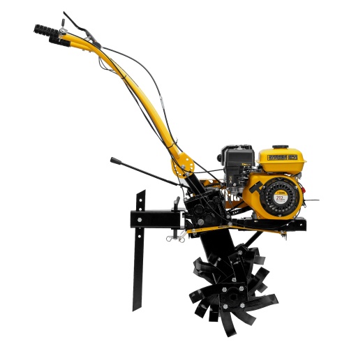 Мотоблок DPT-270SB, 7 л.с., ремен.сцеп, фрез 3х4, ШОМ, без колес, передачи 2В/1Н Denzel фото 6