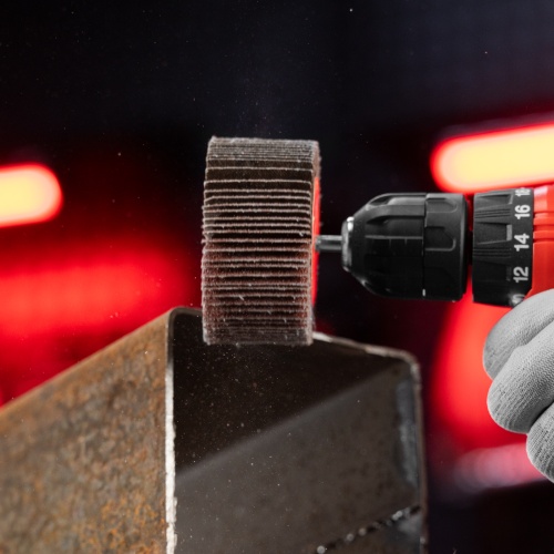 Круг лепестковый для дрели, 80 х 40 х 6 мм, P 80 Matrix фото 8