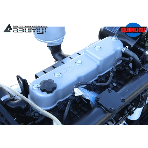 Дизельный генератор ООО "ПК "АЗИМУТ" QUANCHAI 12 кВт, 400В, открытый на раме, АВР, СЗУ, ПОЖ АД-12С-Т400-2РМ5 фото 4