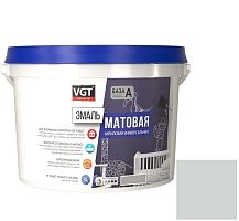 Эмаль универсальная VGT матовая Ral 7035 дымчато-серая 1 кг