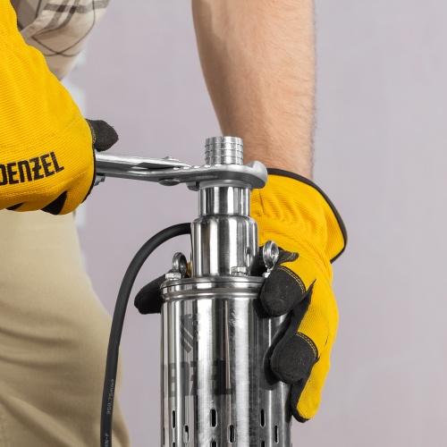 Скважинный насос DWS-3,5-100, винтовой, диаметр 3,5", 800 Вт, 1700 л/ч, напор 100 м Denzel фото 11