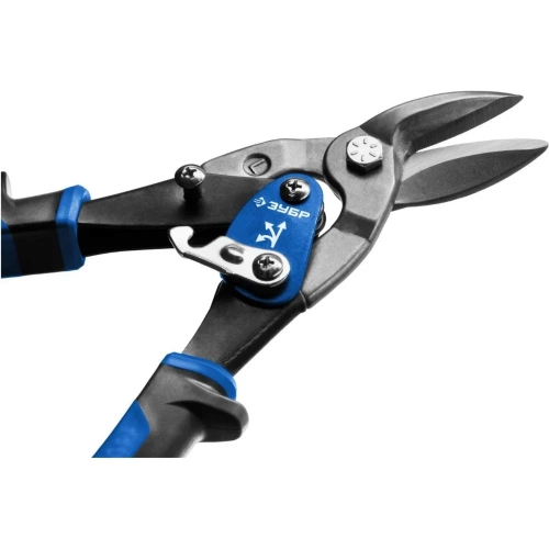 Левые ножницы по металлу ЗУБР Профессионал усиленные, с выносом, 250 мм 23130-OL фото 3 Левые ножницы по металлу ЗУБР Профессионал усиленные, с выносом, 250 мм 23130-OL фото 3