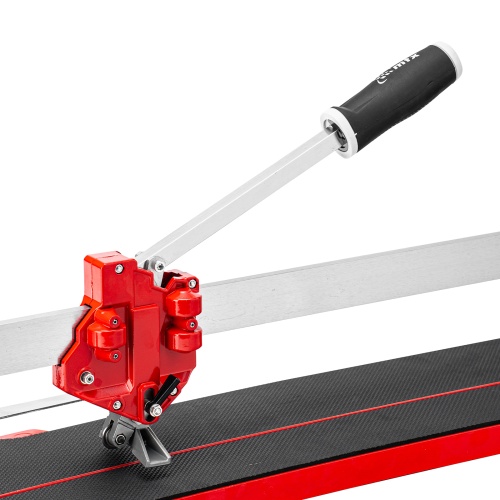 Плиткорез ручной монорельсовый 600 х 14 мм, ходовая каретка,9/4 рег. подшипников, литая станина// MTX фото 5