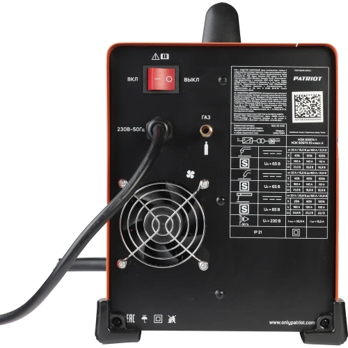 Сварочный инверторный полуавтомат Patriot WMA 155M MIG/MAG/MMA, Patriot (1165) 605302140 фото 11
