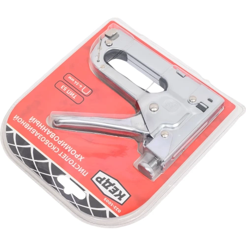 Скобозабивной пистолет Кедр хромированный, тип 53, 4-14 ММ 022-1005 23459 фото 5