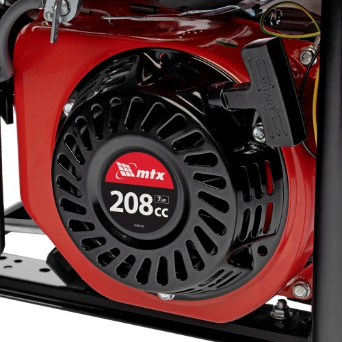 Генератор бензиновый RS-3000, 2,2 кВт, 230В, ручной стартер MTX фото 16