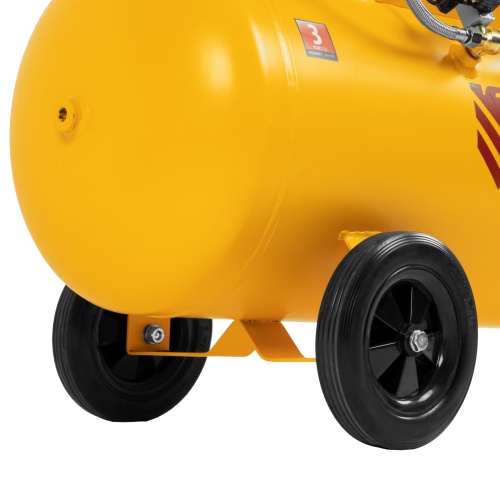 Компрессор безмасляный, малошумный DLS 1800/100,1800 Вт, 3x600, 100 л, 345 л/мин Denzel фото 29