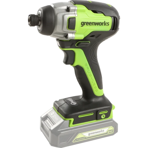 Ударный аккумуляторный винтоверт Greenworks GD24ID3 3802807 фото 3