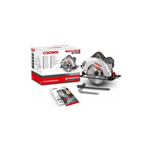 Дисковая пила CROWN CT15188-190 фото 8