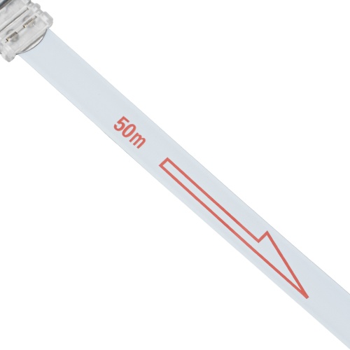 Рулетка геодезическая, 50 м х 12,5 мм, металлическая лента, открытый корпус Matrix фото 6