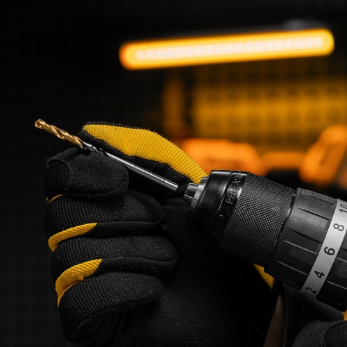 Сверло спиральное по металлу 4,5 x 80мм, Р6М5, Golden Tip, многогранная заточка Denzel фото 8 Сверло спиральное по металлу 4,5 x 80мм, Р6М5, Golden Tip, многогранная заточка Denzel фото 8