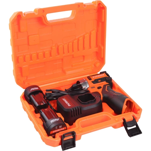 Винтоверт Patriot BR 469 HEX 1/4, 16.8В, 2.0 Ач, 70Нм, 2 акб и зу, кейс 180201469 фото 11