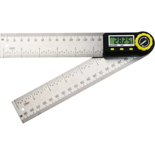 Электронный угломер TECHNICOM длина 200 мм, 0-360°, ЖК дисплей TC-AR20 Электронный угломер TECHNICOM длина 200 мм, 0-360°, ЖК дисплей TC-AR20