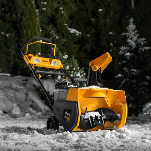 Снегоуборочная машина аккумуляторная, ESB-460-0, Li-Ion, 36В Denzel фото 25