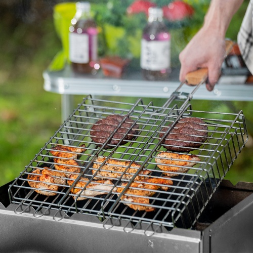 Мангал облегченный с ребрами жесткости 500 х 300 х 500 мм, Camping Palisad фото 13