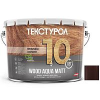 Средство для защиты древесины Текстурол Wood Aqua Matt 13919 Махагон 10 л