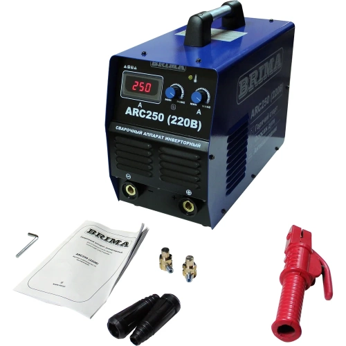 Сварочный инвертор Brima arc-250 220в с накс БП-00000421 фото 3 Сварочный инвертор Brima arc-250 220в с накс БП-00000421 фото 3
