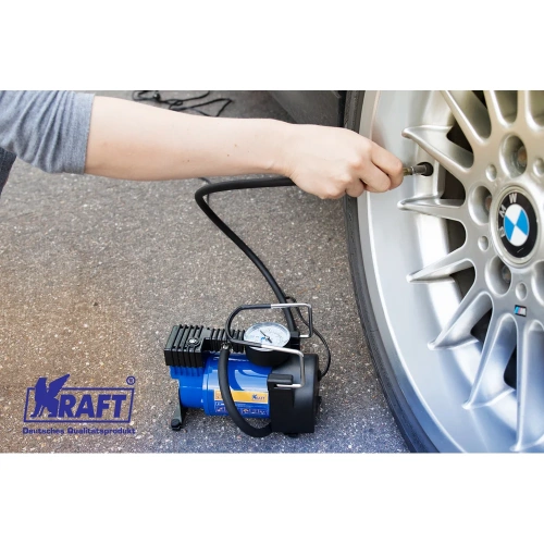 Компрессор автомобильный KRAFT ECO V-35L KT 800034 фото 5