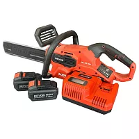 Аккумуляторная цепная пила DEVON 2 АКБ 4 Ач, З/У, 4556-Li-40-SET