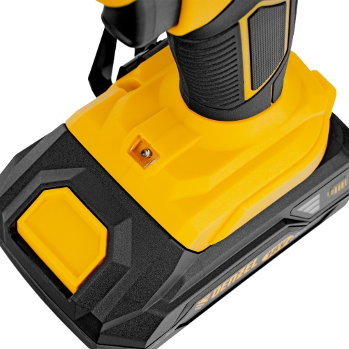 Дрель-шуруповерт аккумуляторная CDL-18-02BM, Li-Ion, 18 В, 2 аккумулятор Denzel фото 23