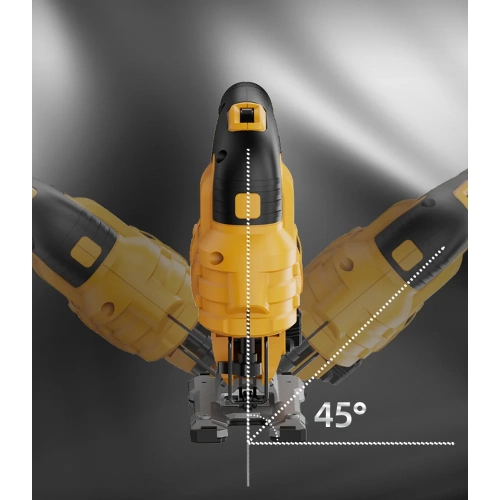 Лобзик электрический DELI 800Вт DC579 (маятниковый ход, фигурный рез, 6 скоростей работы) 220459 фото 4