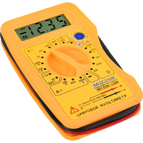 Карманный мультиметр МЕГЕОН 12800 к0000007585 фото 5 Карманный мультиметр МЕГЕОН 12800 к0000007585 фото 5