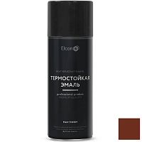 Эмаль аэрозоль термостойкая Elcon Max Therm коричневая 400 градусов 520 мл