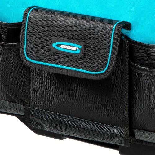 Сумка для инструмента, 460х240х340мм, выдвижная рукоятка, колеса Gross фото 12