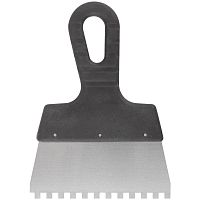 Шпатель зубчатый Курс Рос 06601 зуб 6 мм 150 мм