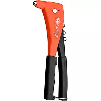 Заклепочник HARDEN профессиональный, стальной, 257 мм, для заклепок 2,4-4,8 мм 610104