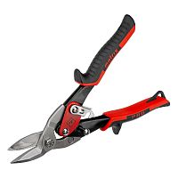 Ножницы по металлу, 250 мм, левый рез, сталь CRMO, двухкомпонентные рукоятки, PRO Matrix