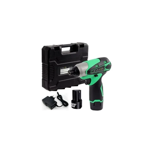 Аккумуляторный гайковерт (винтоверт) Zitrek ZKIS12 12 B, Li-Ion акк. 2x2.0 Ач, кейс 063-4402 Аккумуляторный гайковерт (винтоверт) Zitrek ZKIS12 12 B, Li-Ion акк. 2x2.0 Ач, кейс 063-4402